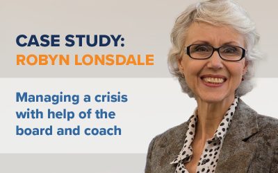 Robyn Lonsdale – Managing a Crisis